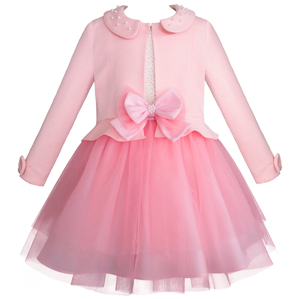Conjunto para niña blusa falda y saco color rosa – Gerat Infants Boutique