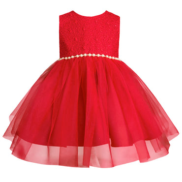 Bata para bebé de fiesta color Rojo Gerat