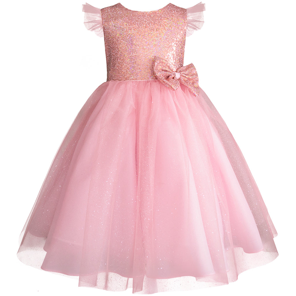 Vestido con con tul para de fiesta Gerat – Infants