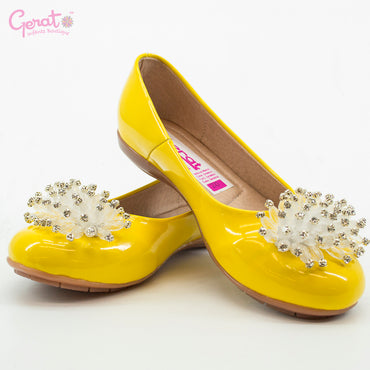 Balerinas para niñas color amarillo