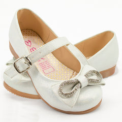 Zapatos para niña Gerat de fiesta color plata