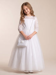 Vestido blanco de primera comunión Gerat