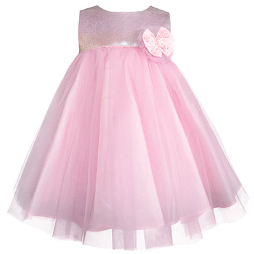 Vestido de Tul Rosa Pastel para Bebé Gerat