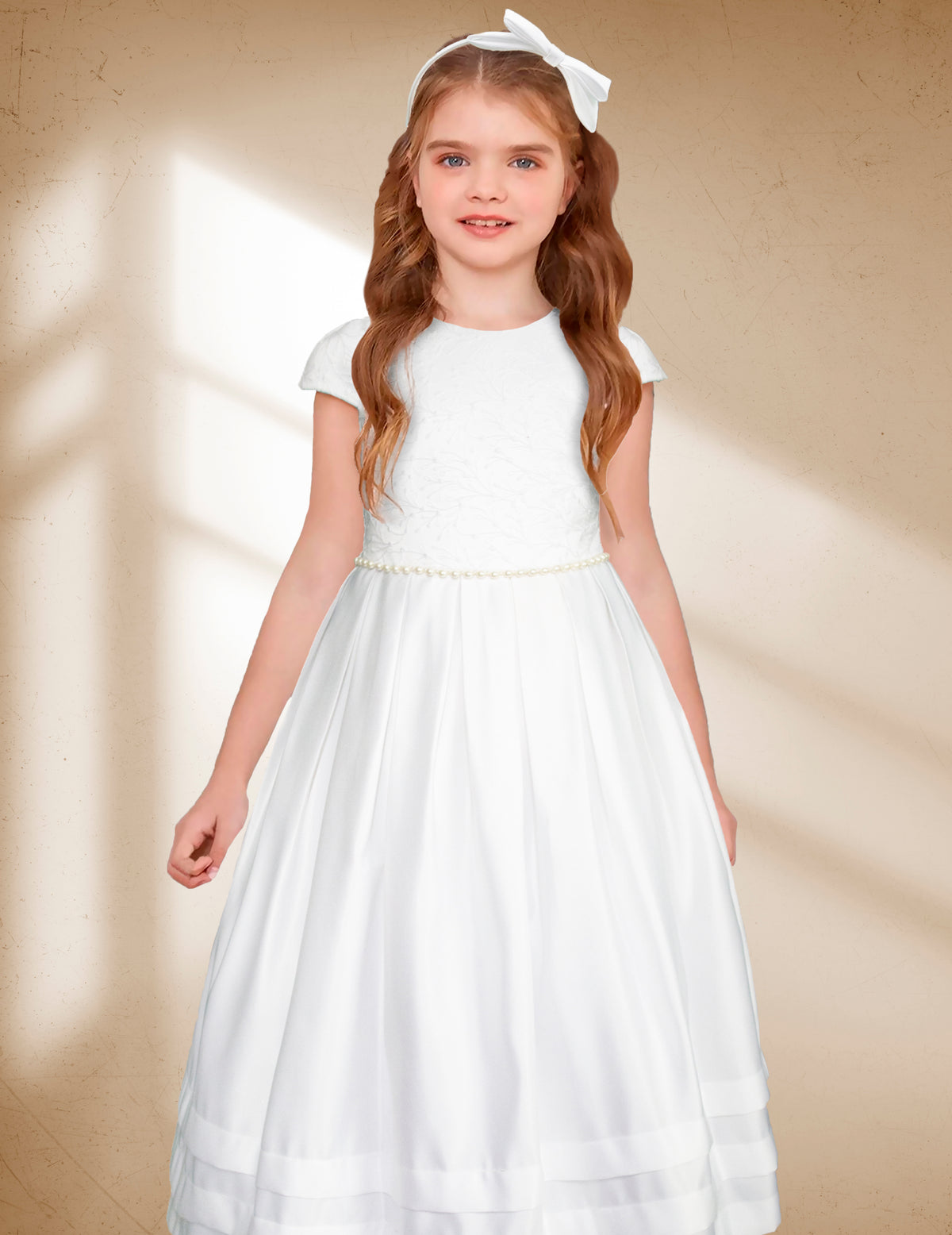 Vestido de Primera Comunión Clásico de Gerat para Niñas