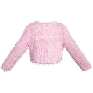 Suéter Rosa Brillante para Niñas - Gerat