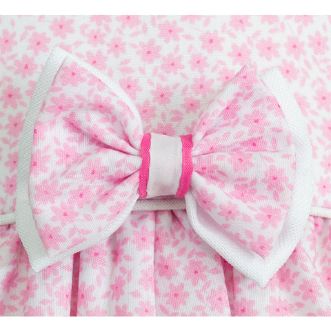 Bata de Bebé Rosa Estampado Floral Gerat