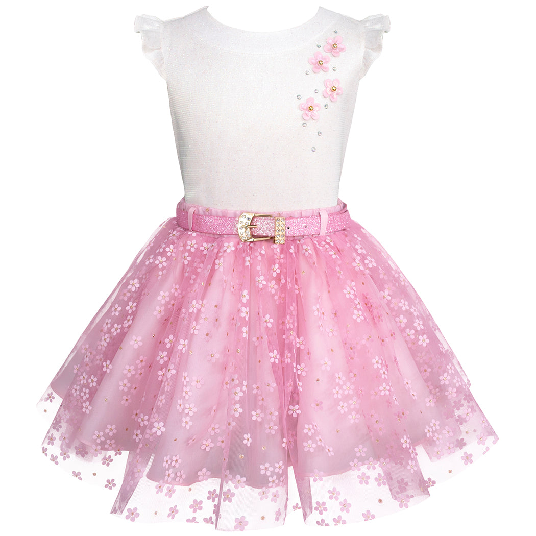 Conjunto de Falda y Blusa para Niñas de Gerat