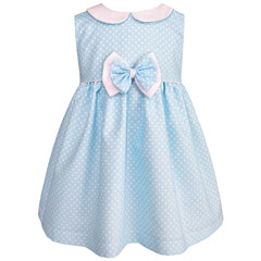 Bata lunares azul cielo Gerat