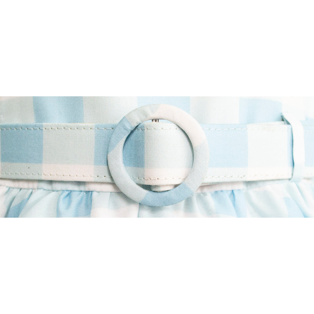 Vestido Cielo a Cuadros Estilo Barbie para Niñas de Gerat