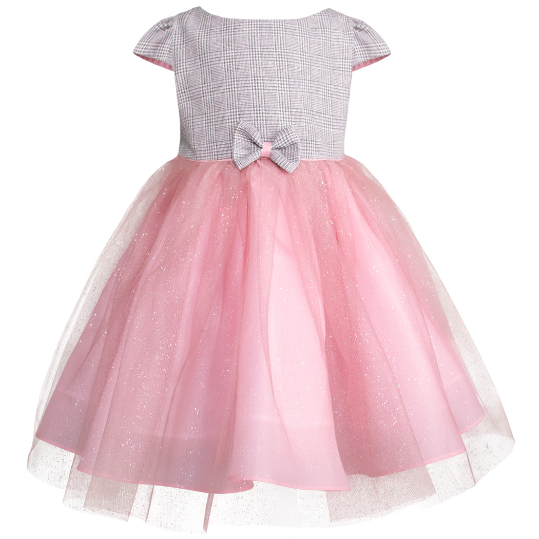 Conjunto de vestido con abrigo fiesta para niña 2 y 3 años Gerat