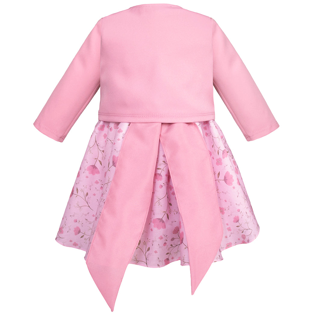 Bata para bebé rosa con torero Gerat