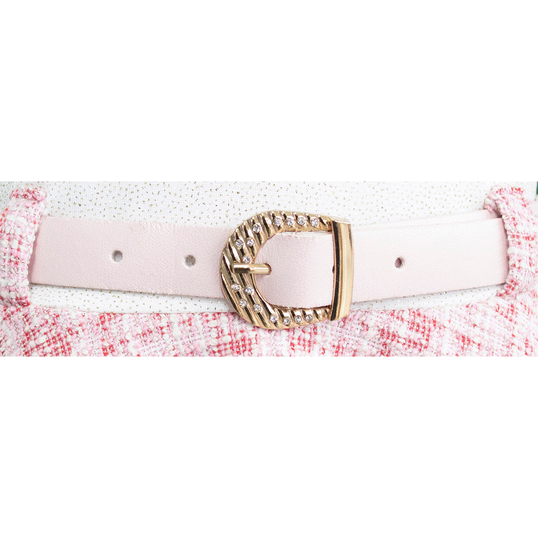 Conjunto de Vestido y Saco Rosa para Niñas de 6 a 10 Años | Gerat