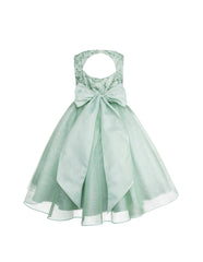 Vestido de Fiesta Verde Menta para Niñas | Gerat | Tallas 3, 4, 6 y 8