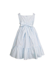 Vestido para Niña Azul Cielo de Primavera | Tallas 3, 4, 6 y 8 | Gerat