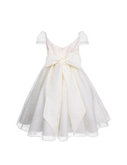 Vestido de Fiesta Marfil para Niña Gerat |