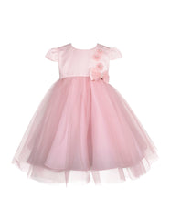 Bata de Fiesta Rosa para Bebé Gerat con Tul