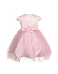 Bata de Fiesta Rosa para Bebé Gerat con Tul