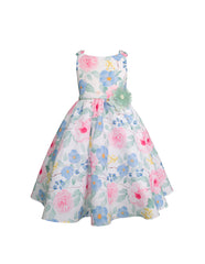 Vestido Clásico Floral para Niña Gerat | para Ocasiones Especiales