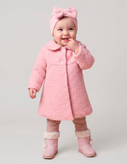 Abrigo Rosa Afelpado para Bebé Gerat