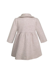 Abrigo para Bebé Gerat con Gorro en Color Beige