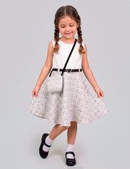 Conjunto para Niña Gerat con Falda, Blusa y Saco Elegante