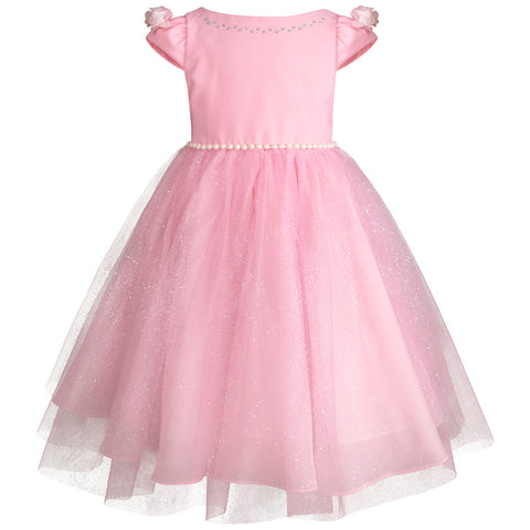 Vestido para niñas Gerat rosa pastel