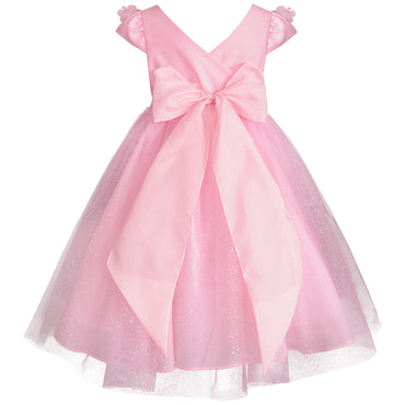 Vestido para niñas Gerat rosa pastel