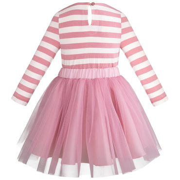 Conjunto de falda y blusa para niñas 2 y 3 años Gerat color rosa