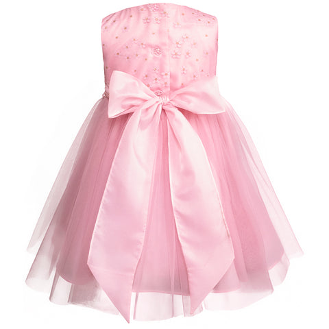 Vestido de Fiesta Rosa para Bebé Gerat