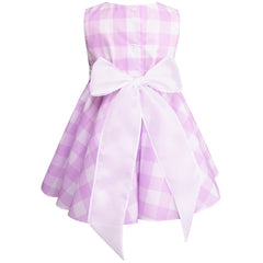 Bata Cuadros lila para Bebé de 12 a 18 Meses Gerat