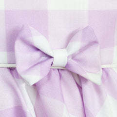 Bata Cuadros lila para Bebé de 12 a 18 Meses Gerat