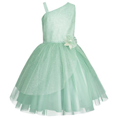 Vestido Verde Menta Moderno para Graduación de Niña Junior Tallas 10-16 | Gerat