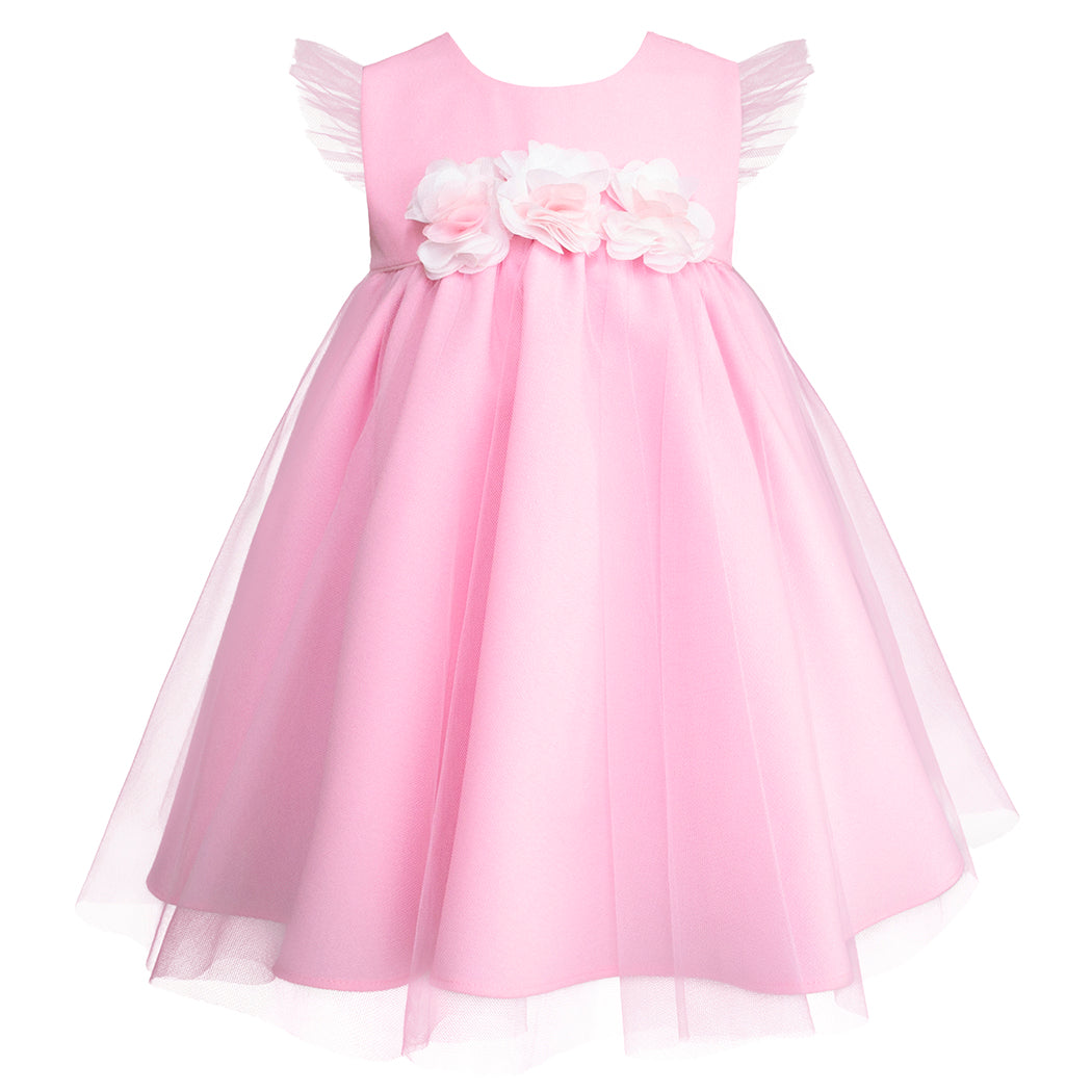 Batita Rosa Elegante para Bebés de 12 a 18 Meses Gerat