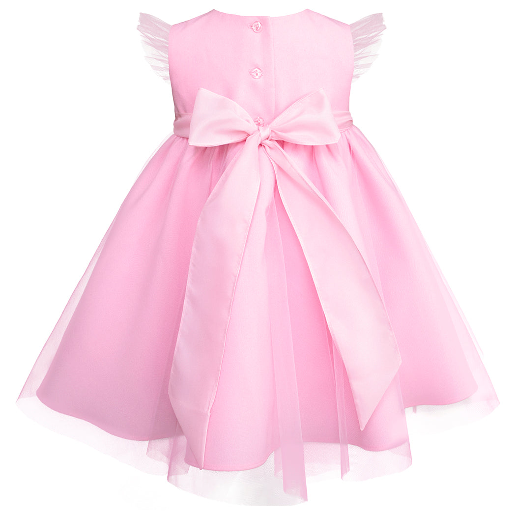 Batita Rosa Elegante para Bebés de 12 a 18 Meses Gerat