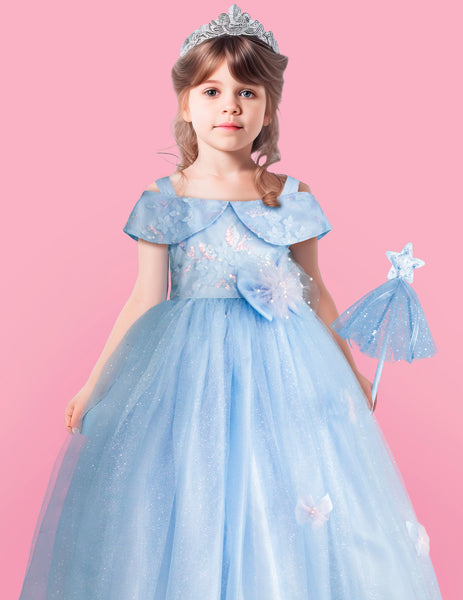 Azul Celeste Vestidos Color Azul Cielo Para Niñas Vestido Azul