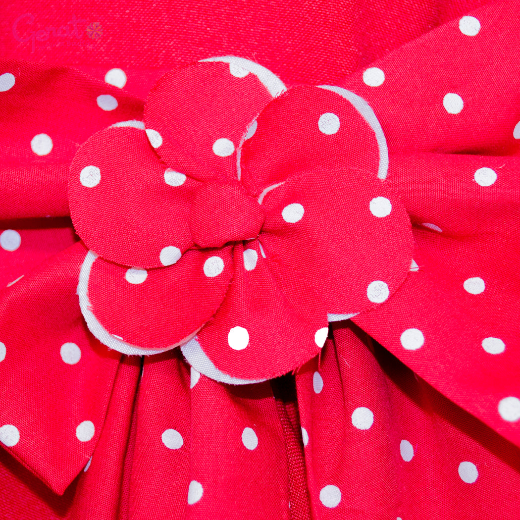 Vestido Rojo Elegante para Niñas de 2 a 10 Años - Gerat