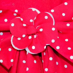 Vestido Rojo Elegante para Niñas de 2 a 10 Años - Gerat