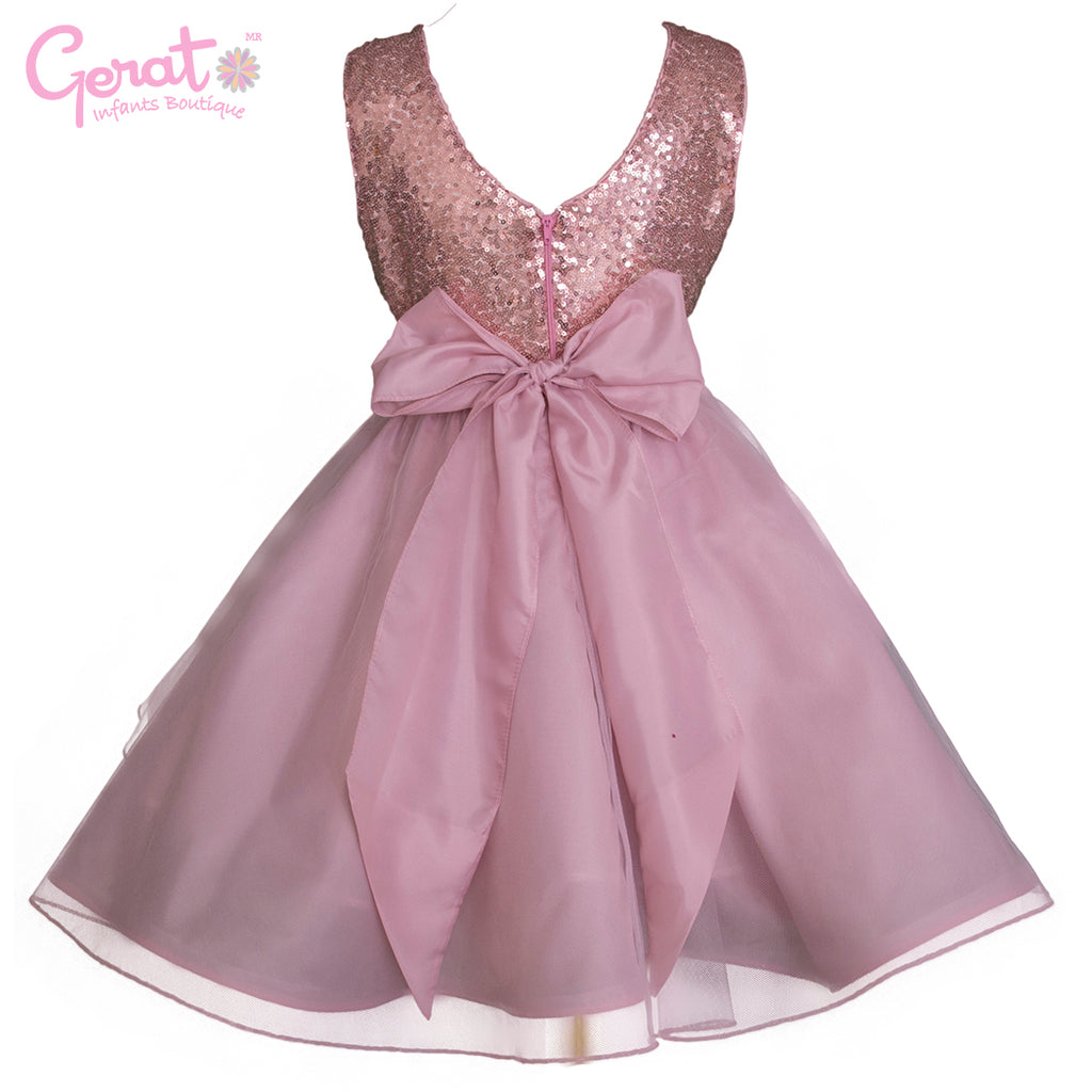 Vestido sales rosa juvenil