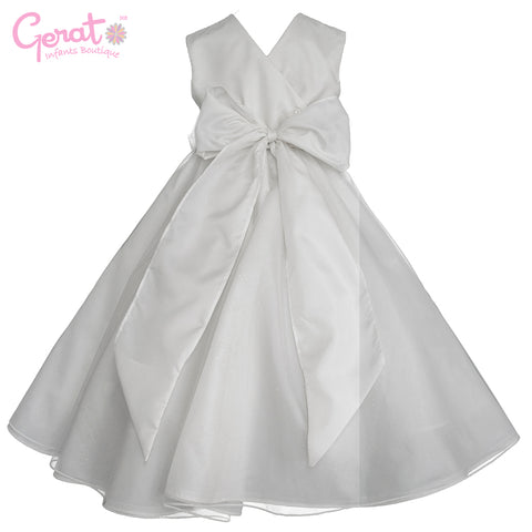 Vestido para niña Gerat blanco para Primera Comunión