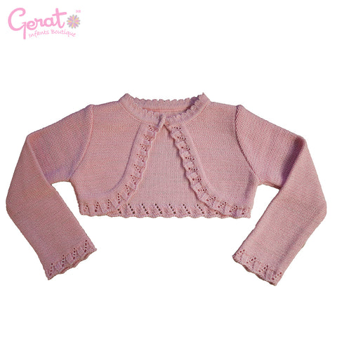Suéter color palo de rosa