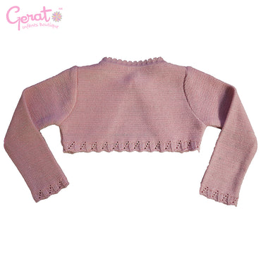 Suéter color palo de rosa