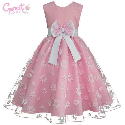 Vestido para niñas Gerat color rosa
