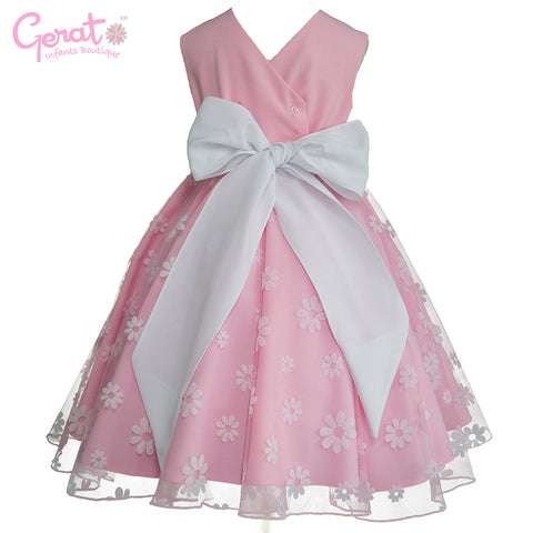 Vestido para niñas Gerat color rosa