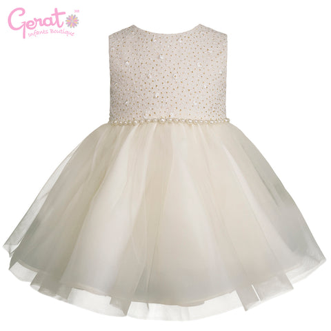 Bata Vestido para bebé de Fiesta Gerat Hueso Tutu