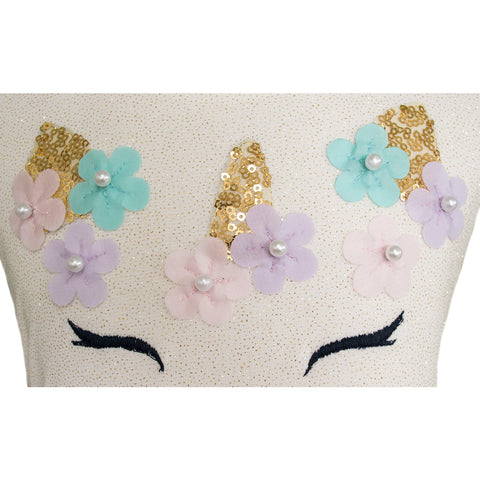 Vestido para niñas de unicornio Gerat