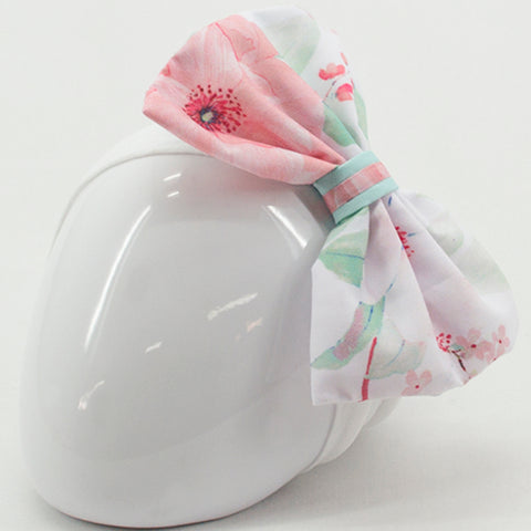 Bata para bebé rosa con verde agua Gerat
