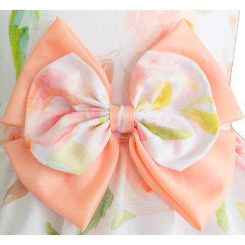 Vestido para niñas color melón Gerat