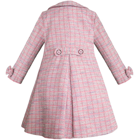 Vestido de fiesta con abrigo color rosa Gerat