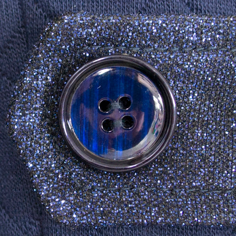 Abrigo para niña color azul marino Gerat