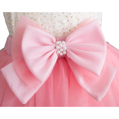 Conjunto para niña blusa falda y saco color rosa
